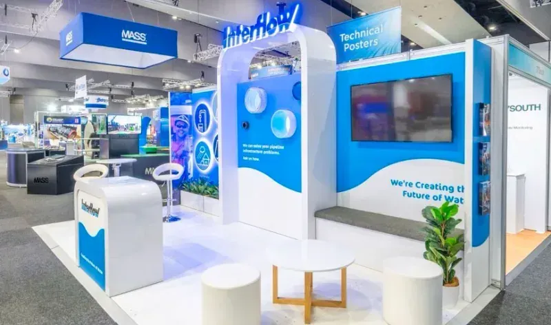 Stand Interflow - Salon de l'Eau Abidjan Côte d'Ivoire