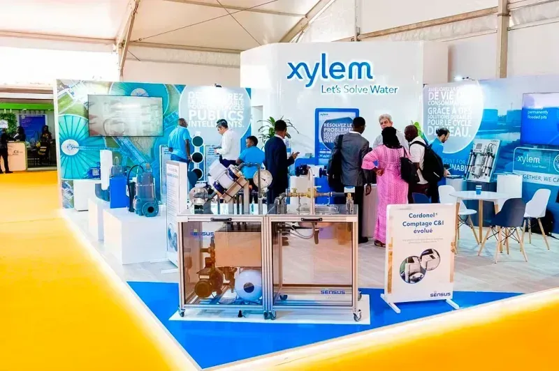 Stand Xylem - Salon de l'Eau Côte d'Ivoire