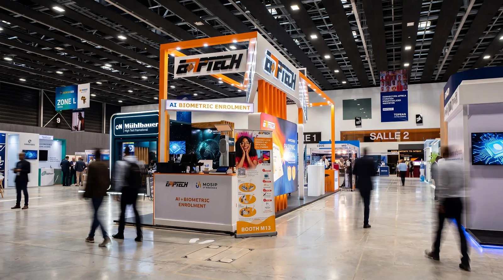 Stand EMPTECH - Ecosysteme d'identite securisee — EMPTECH — Tech — Abidjan, Cote d'Ivoire — vue 1
