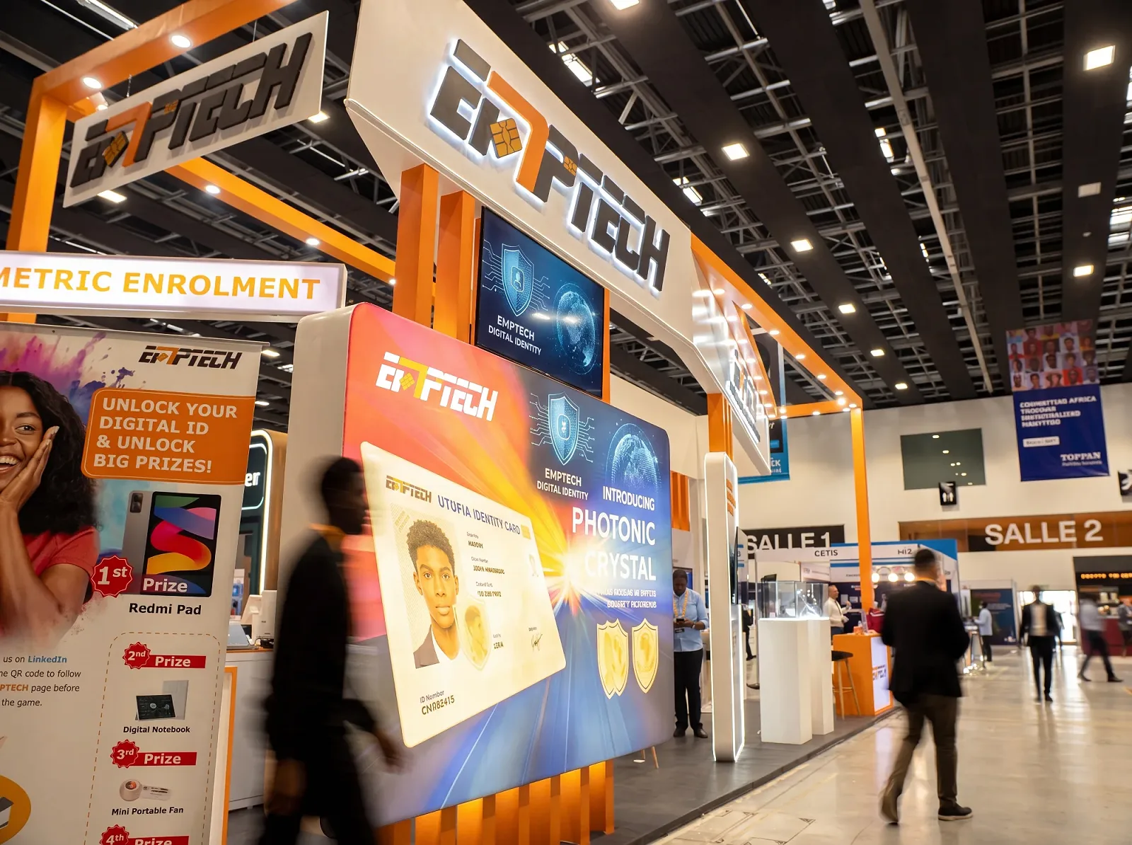 Stand EMPTECH - Ecosysteme d'identite securisee — EMPTECH — Tech — Abidjan, Cote d'Ivoire — vue 3