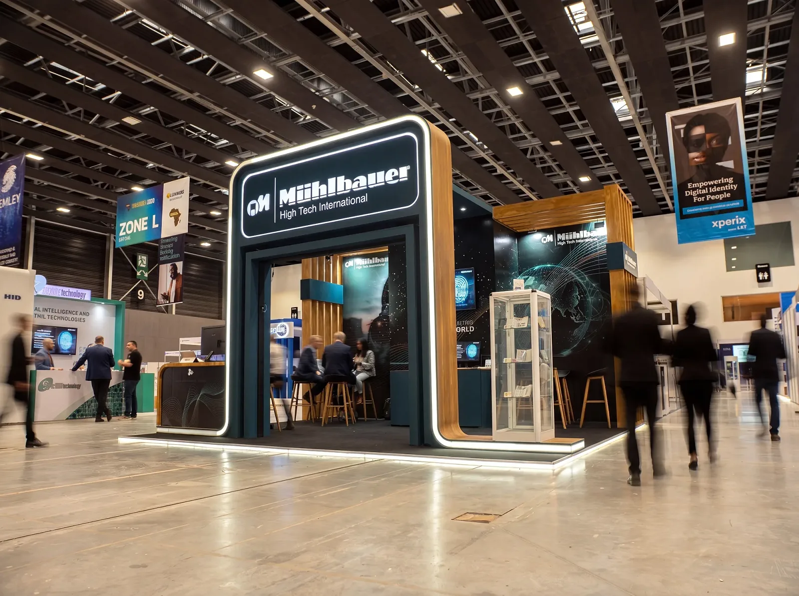 Stand Muhlbauer - Identite et biometrie High Tech — Muhlbauer (High Tech International) — Tech — Abidjan, Cote d'Ivoire — vue 2