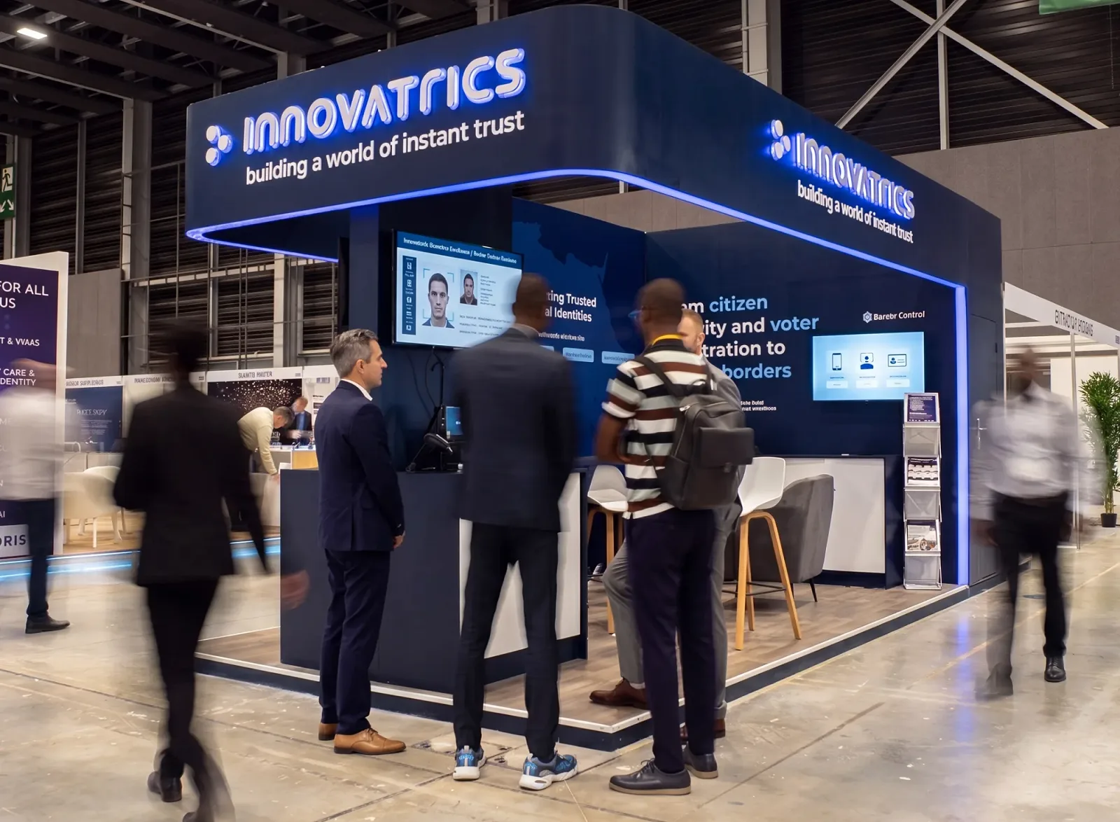 Stand Innovatrics - Plateforme d'identite et biometrie — Innovatrics — Tech — Abidjan, Cote d'Ivoire — vue 1